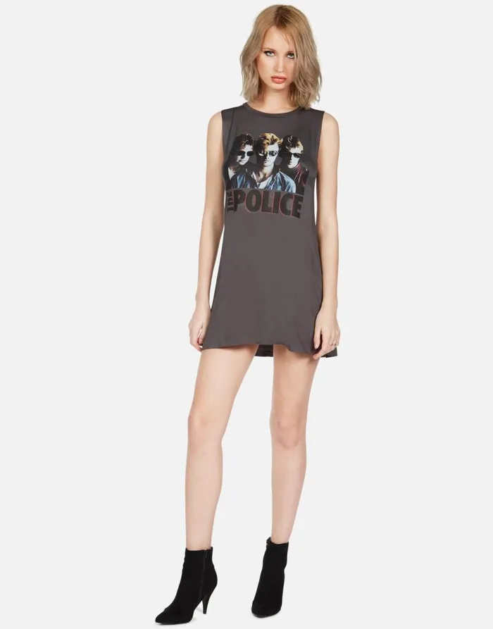Deanna Police Ghost In The Machine Light Onyx Women Lauren Moshi Dresses