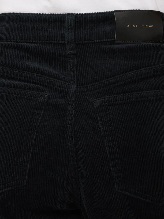 Delmont Cord Tapered Jean Navy Women Jigsaw Trousers