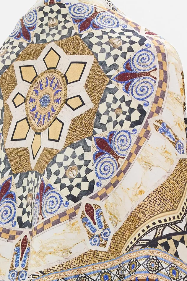 DIAMOND SCARF WITH TASSELS MAKE ME YOUR MOSAIC Make Me Your Mosaic WomensMens Camilla Scarves