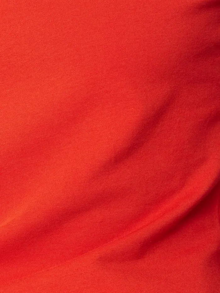 Double Front Ballet Neck Top Spice Orange Women Jigsaw Pyjamas and Loungewear