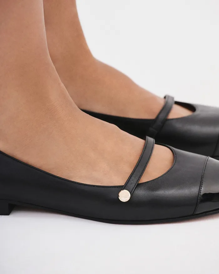 DRESS jomercer Women Heidi dress flats black multi DRESS jomercer Women Heidi dress flats black multi