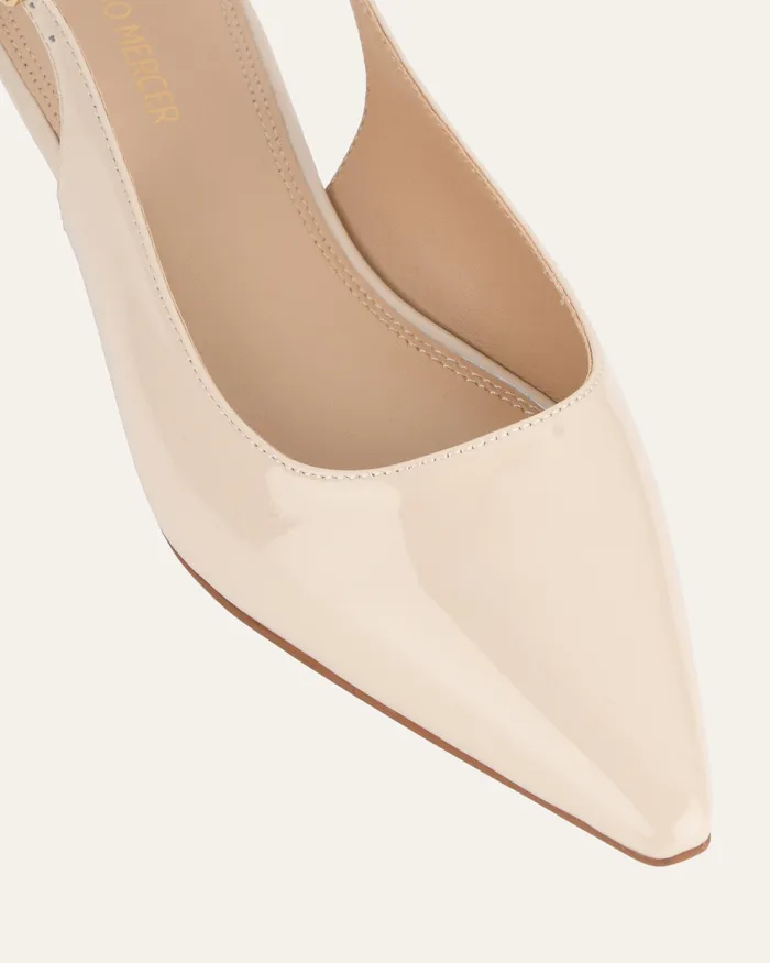 DRESS Women jomercer Viktor dress flats sand patent DRESS Women jomercer Viktor dress flats sand patent