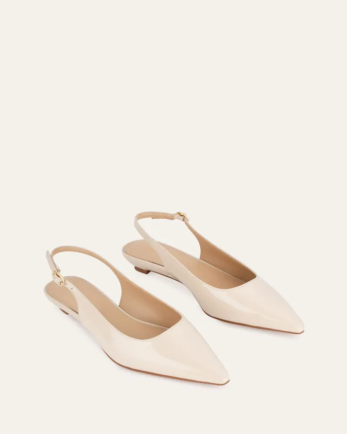 DRESS Women jomercer Viktor dress flats sand patent DRESS Women jomercer Viktor dress flats sand patent