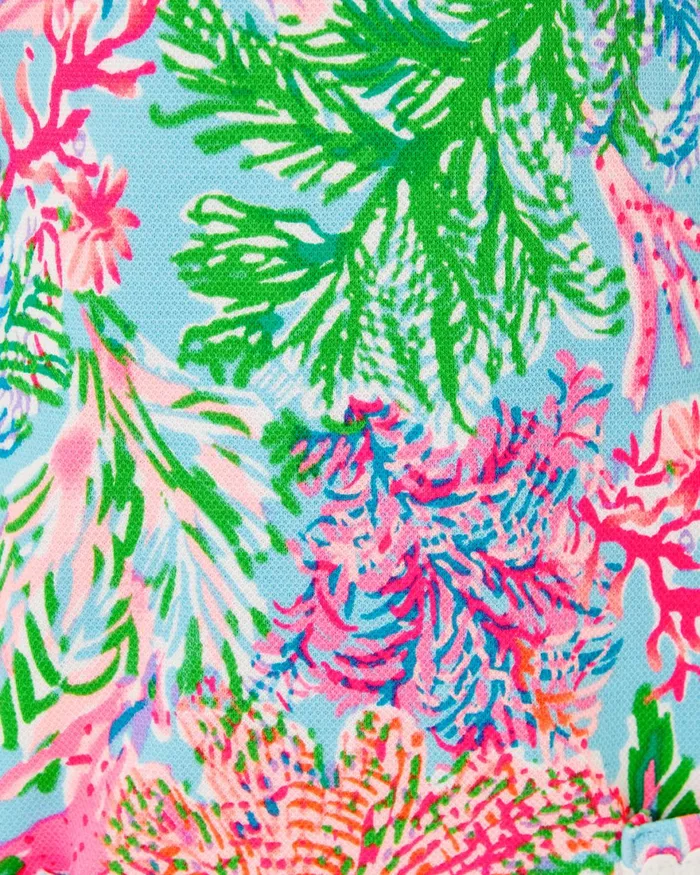 Dresses and Rompers GirlsHome and Gifts Lilly Pulitzer Girls Little Lilly Knit Shift Dress Celestial Blue Cay To My Heart