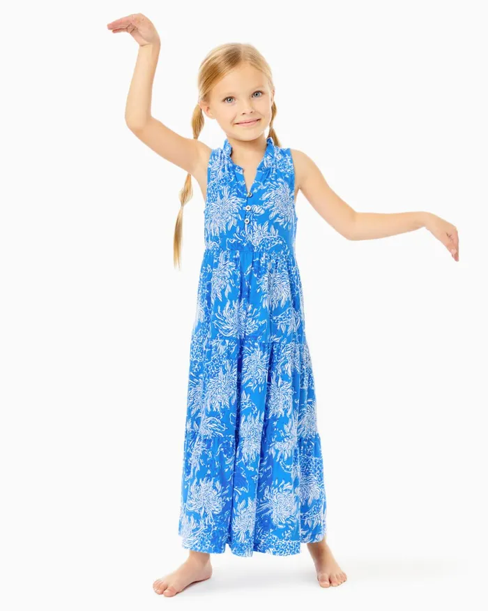 Dresses and Rompers Girls Lilly Pulitzer Girls Mini Malone Maxi Dress Boca Blue Croc And Lock It Dresses and Rompers Girls Lilly Pulitzer Girls Mini Malone Maxi Dress Boca Blue Croc And Lock It