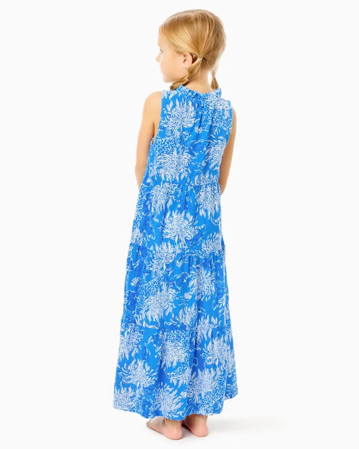 Dresses and Rompers Girls Lilly Pulitzer Girls Mini Malone Maxi Dress Boca Blue Croc And Lock It Dresses and Rompers Girls Lilly Pulitzer Girls Mini Malone Maxi Dress Boca Blue Croc And Lock It
