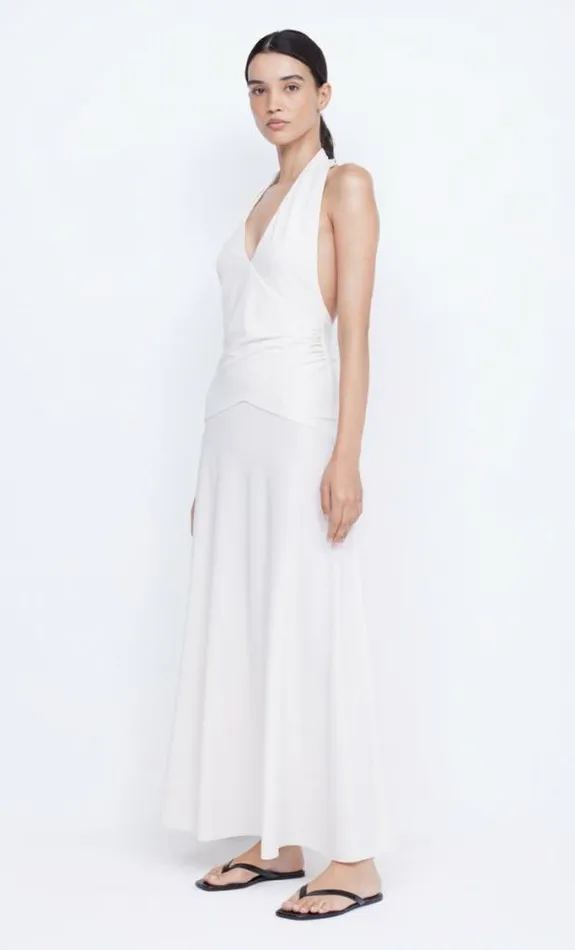 Dresses Bec Bridge Blanche Halter Maxi Dress Ivory