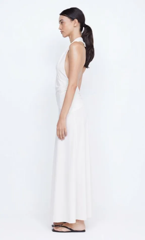 Dresses Bec Bridge Blanche Halter Maxi Dress Ivory