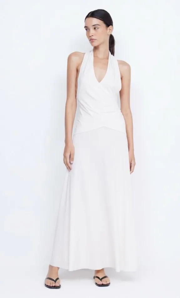 Dresses Bec Bridge Blanche Halter Maxi Dress Ivory