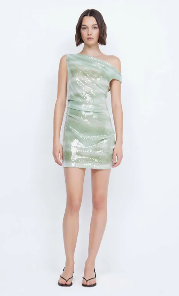 Dresses Bec Bridge Brydie Asym Mini Dress Mint Ombre