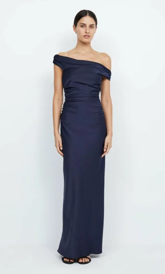 Dresses Bec Bridge Eternity Off Shoulder Maxi Ink