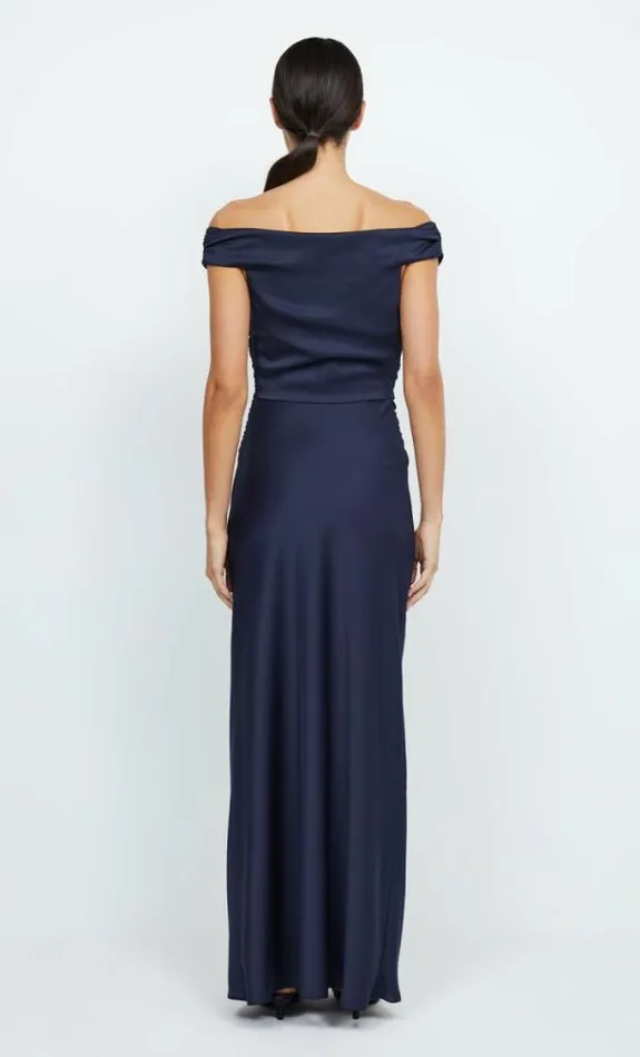 Dresses Bec Bridge Eternity Off Shoulder Maxi Ink