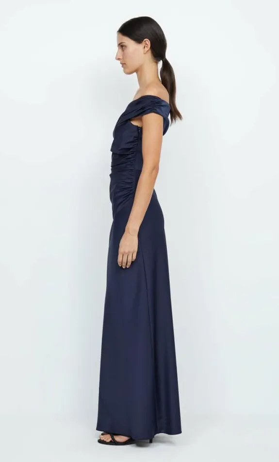 Dresses Bec Bridge Eternity Off Shoulder Maxi Ink