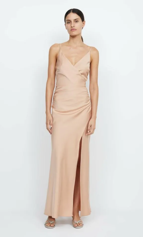 Dresses Bec Bridge Eternity V Maxi Dress Rose Gold