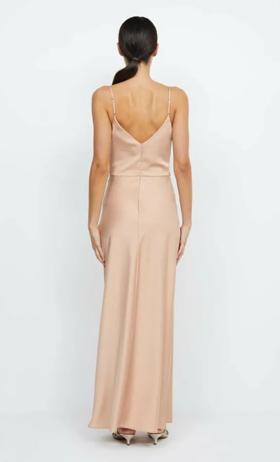 Dresses Bec Bridge Eternity V Maxi Dress Rose Gold