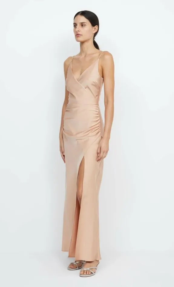 Dresses Bec Bridge Eternity V Maxi Dress Rose Gold