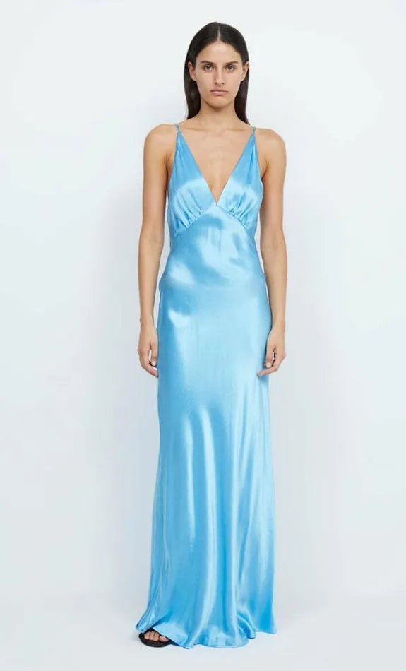 Dresses Bec Bridge Lorelai V Maxi Dress Topaz Blue