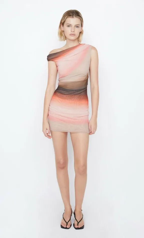 Dresses Bec Bridge Louna Mini Dress Chocpink Ombre