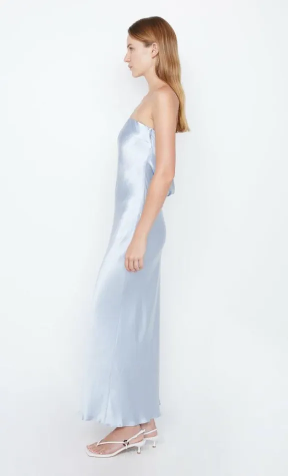 Dresses Bec Bridge Moon Dance Strapless Dress Dusty Blue