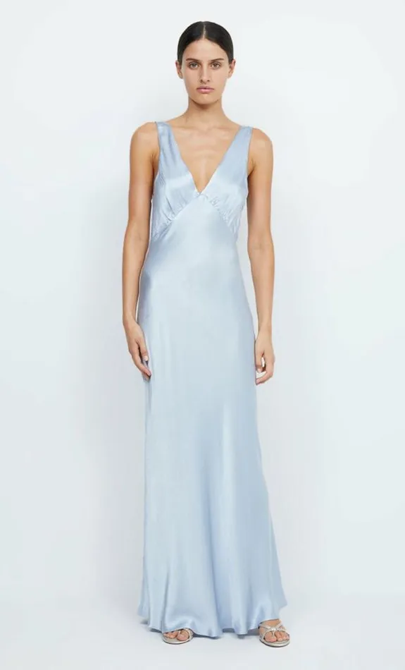 Dresses Bec Bridge Moon Dance Verona Dress Dusty Blue