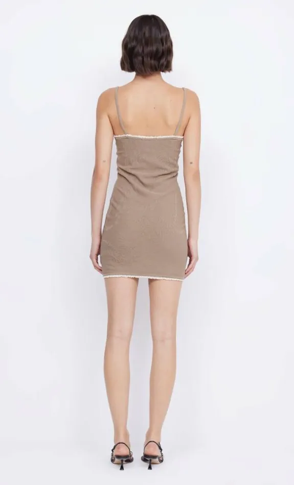 Dresses Bec Bridge Naelle Knit Mini Dress Taupe