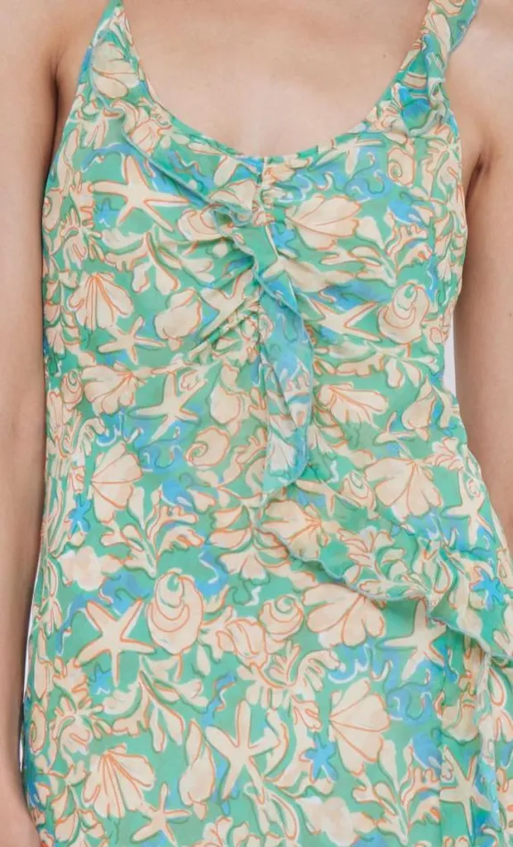 Dresses Bec Bridge Oasis Frill Maxi Dress Under The Sea