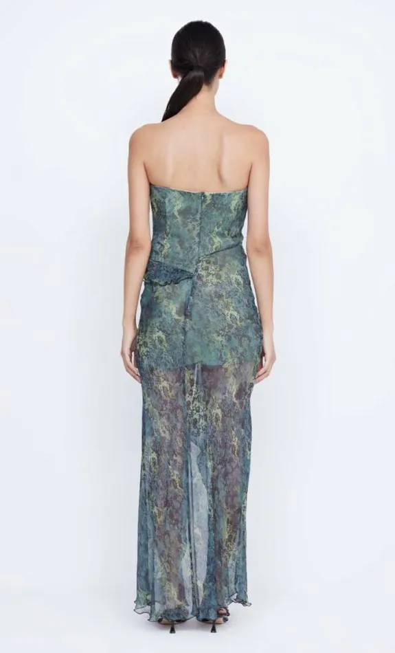 Dresses Bec Bridge Opal Strapless Maxi Dress Nouveau Bleue