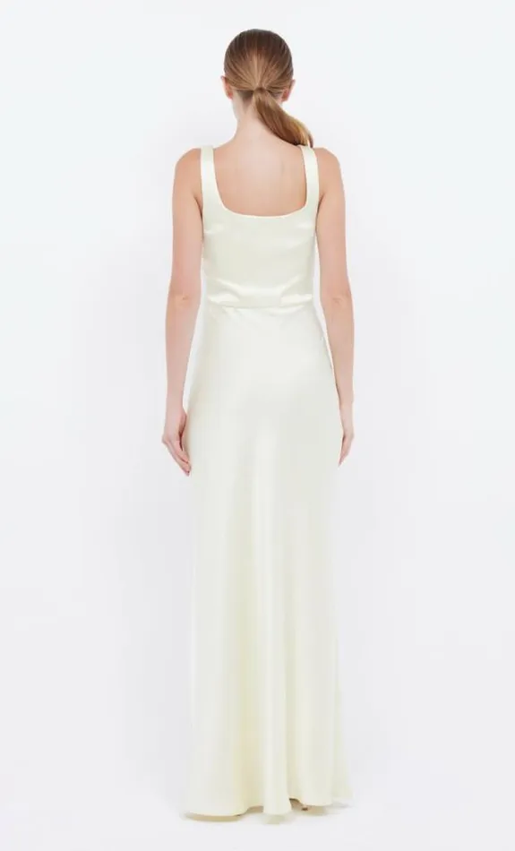 Dresses Bec Bridge The Dreamer Square Neck Dress Ice Yellow