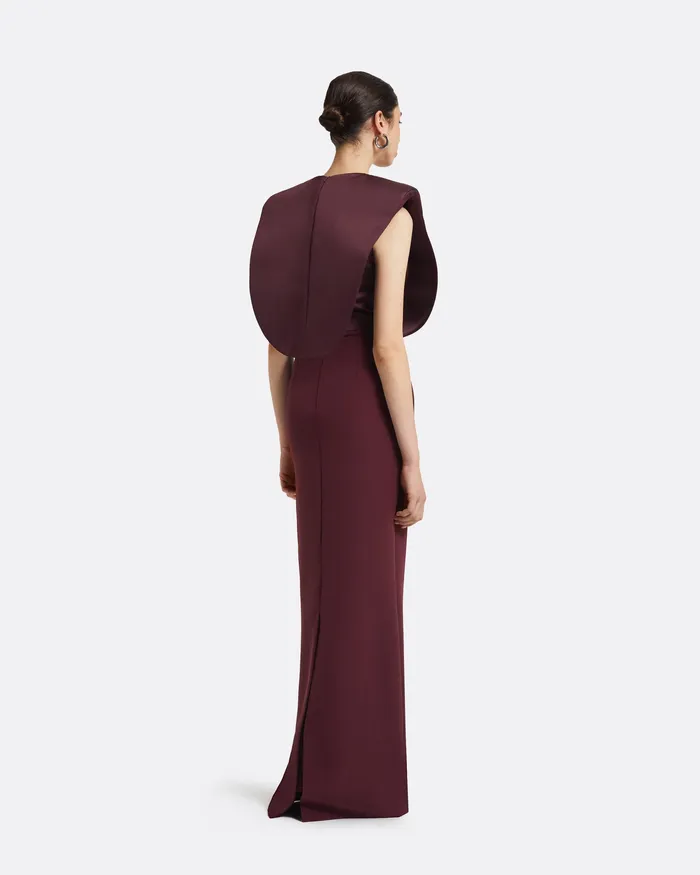 Dresses Beril Wine Long Dress Wine 8211 Safiyaa Women