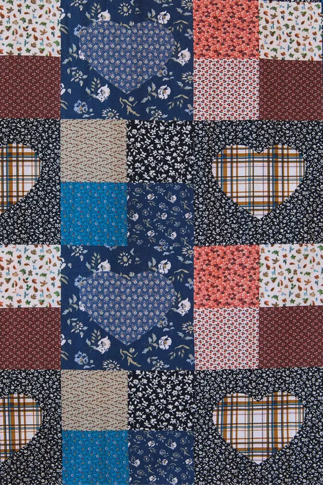 Dresses Christy Dawn Women The Brynne Dress Patchwork Blues