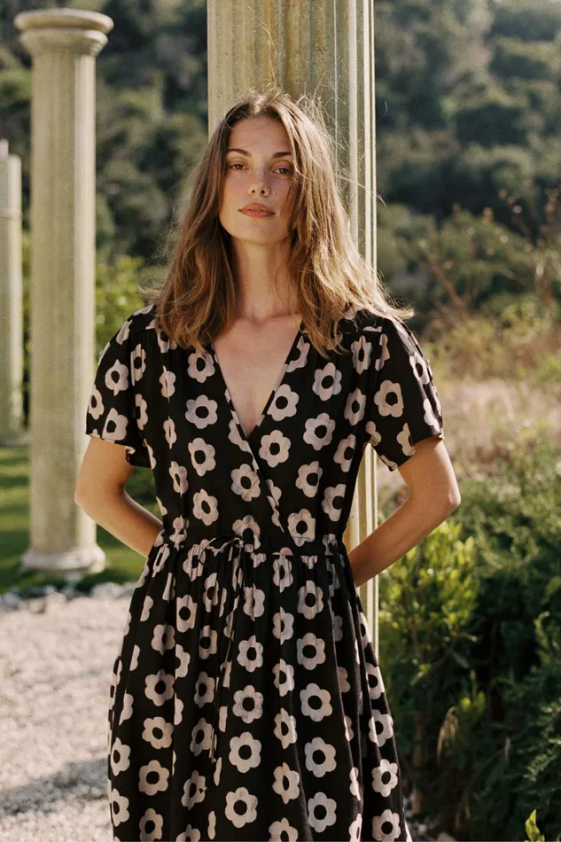 Dresses Christy Dawn Women The Dawn Dress Noir Daisy