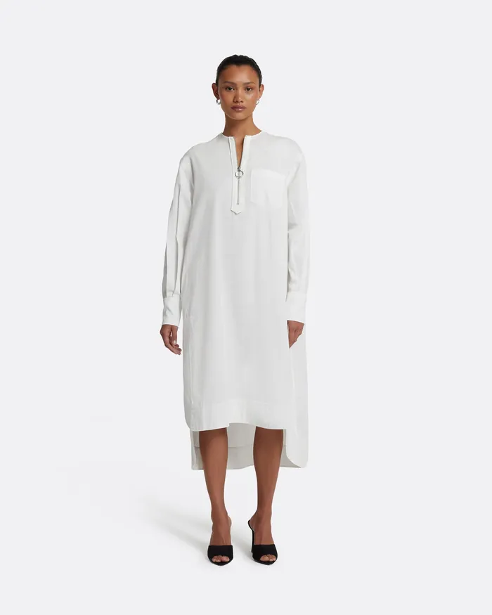 Dresses Safiyaa Women Sebiha Ivory Midi Dress Ivory