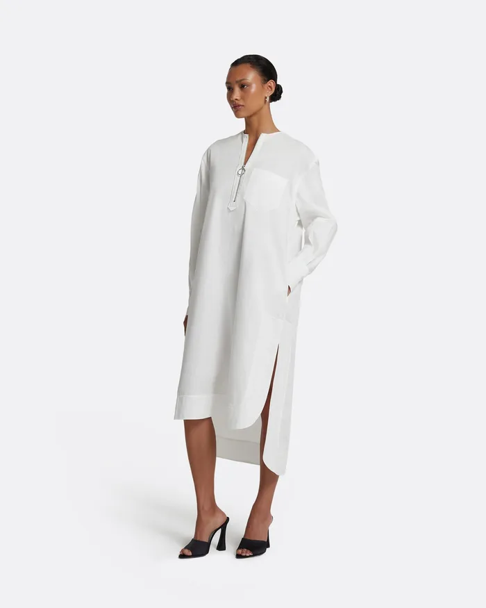 Dresses Safiyaa Women Sebiha Ivory Midi Dress Ivory