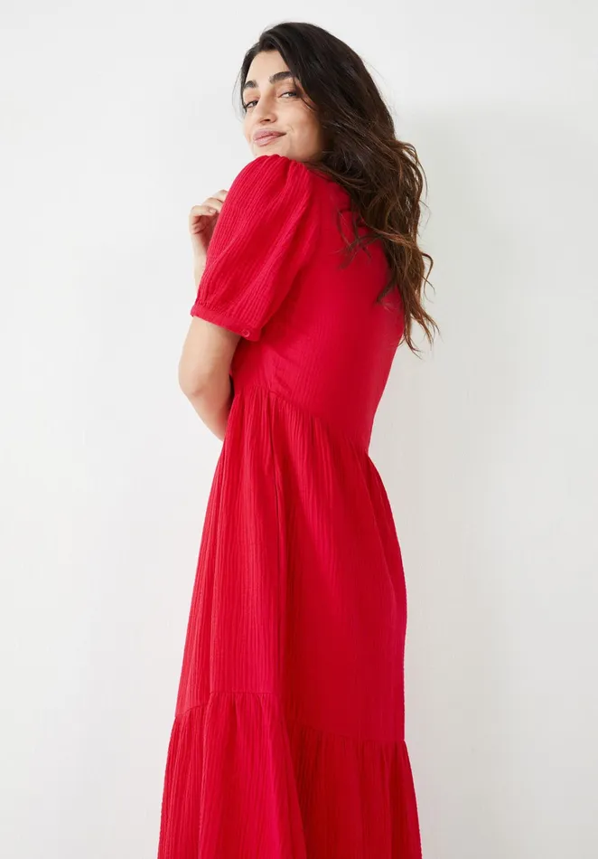Dresses Women Hush Clancy Shirt Dress Red