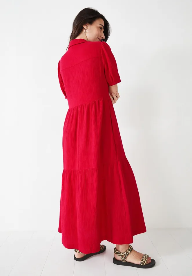 Dresses Women Hush Clancy Shirt Dress Red