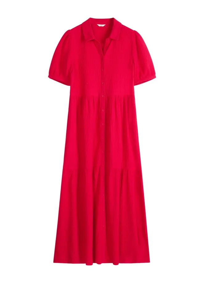 Dresses Women Hush Clancy Shirt Dress Red