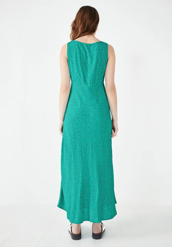 Dresses Women Hush Jemma Tea Dress Little Dots Green Black