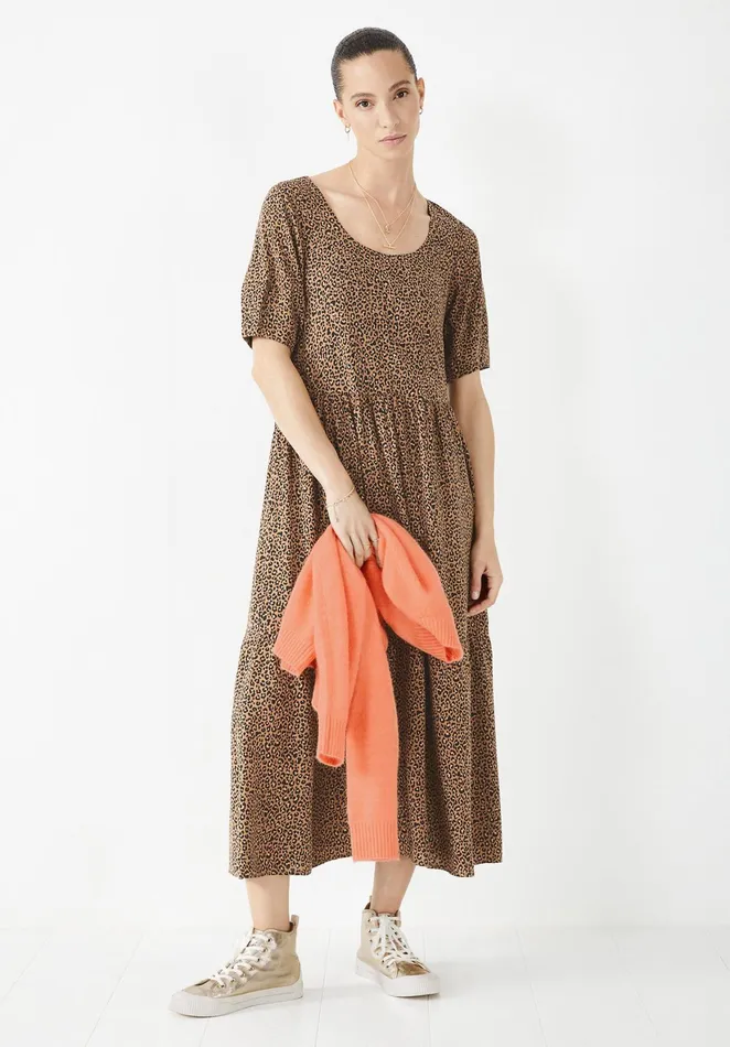 Dresses Women Hush Luna Dress Graphic Leopard Brown