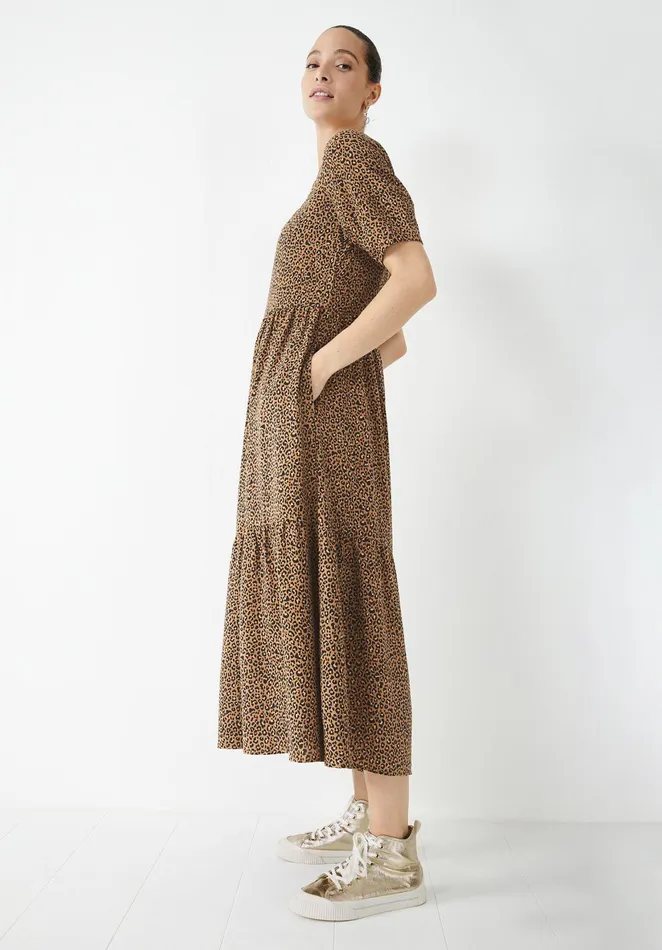 Dresses Women Hush Luna Dress Graphic Leopard Brown