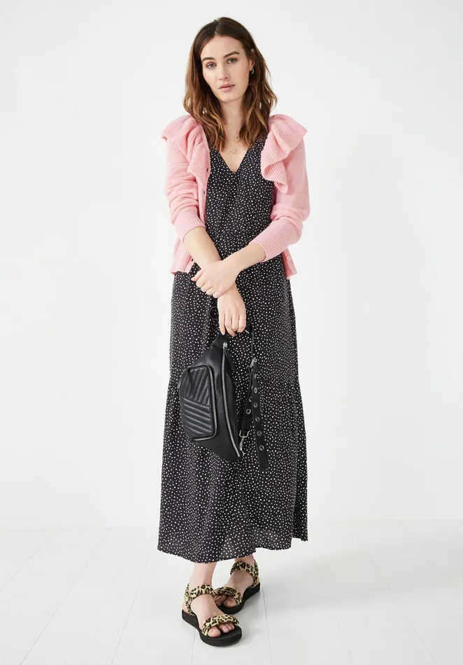Dresses Women Hush Penelope Sleeveless Dress Little Dots Black White