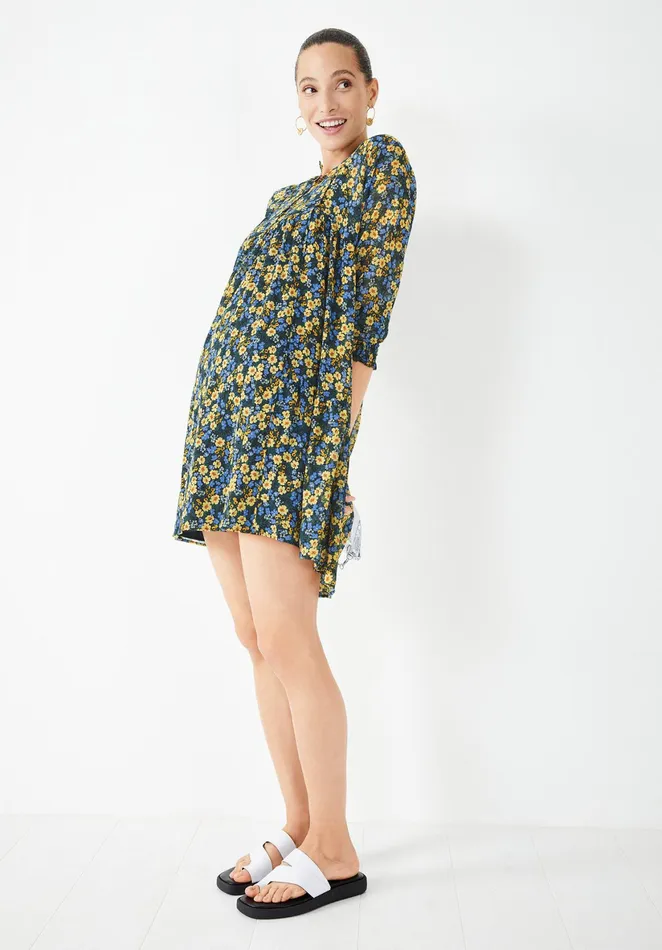 Dresses Women Hush Quinn Mini Dress Dark Pop Foral