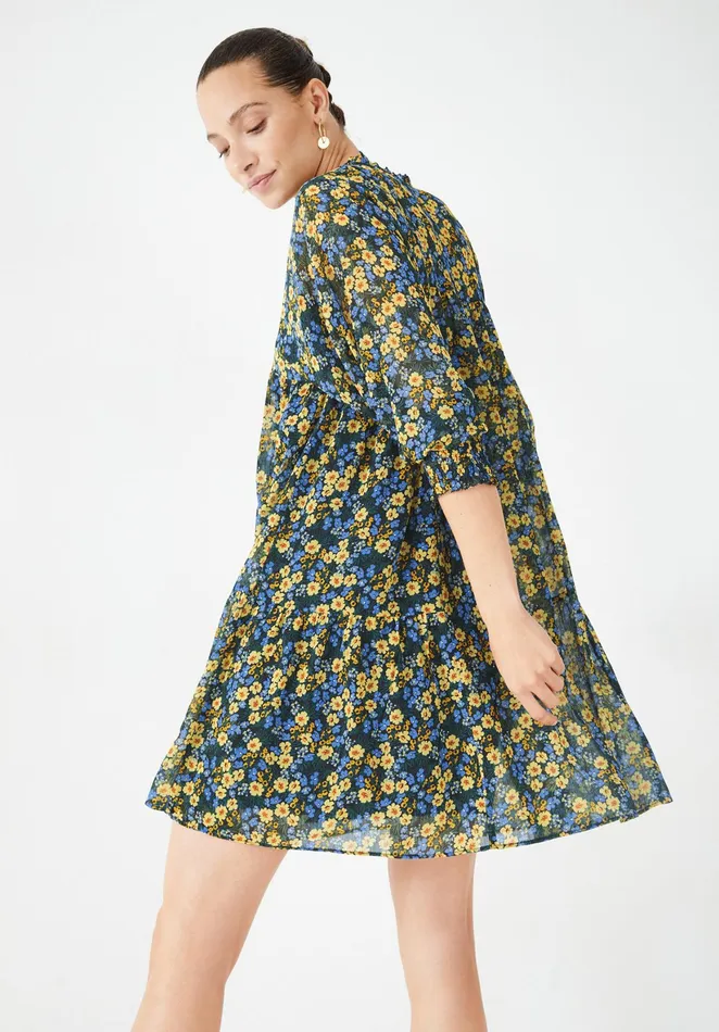 Dresses Women Hush Quinn Mini Dress Dark Pop Foral