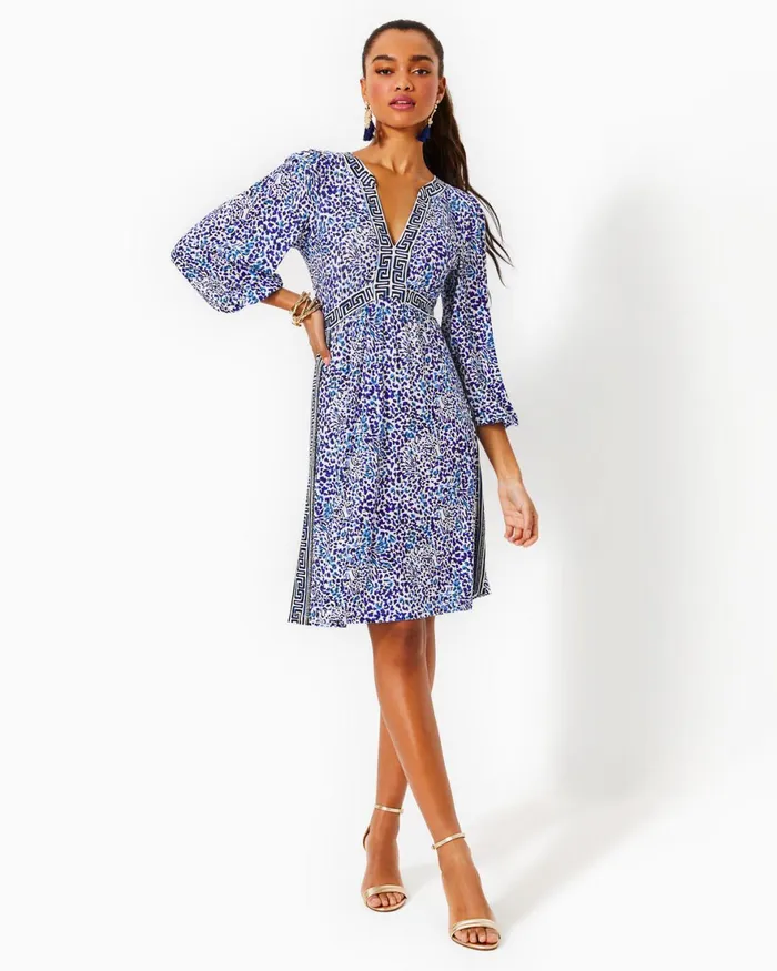 Dresses Women Lilly Pulitzer Akela Strapless Eyelet Dress Orchid Oasis Oversized Diamond Leaf Eyelet