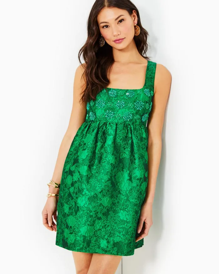Dresses Women Lilly Pulitzer Alexandria Elbow Sleeve Cotton Wrap Dress Aegean Navy Beach Path Dresses Women Lilly Pulitzer Alexandria Elbow Sleeve Cotton Wrap Dress Aegean Navy Beach Path