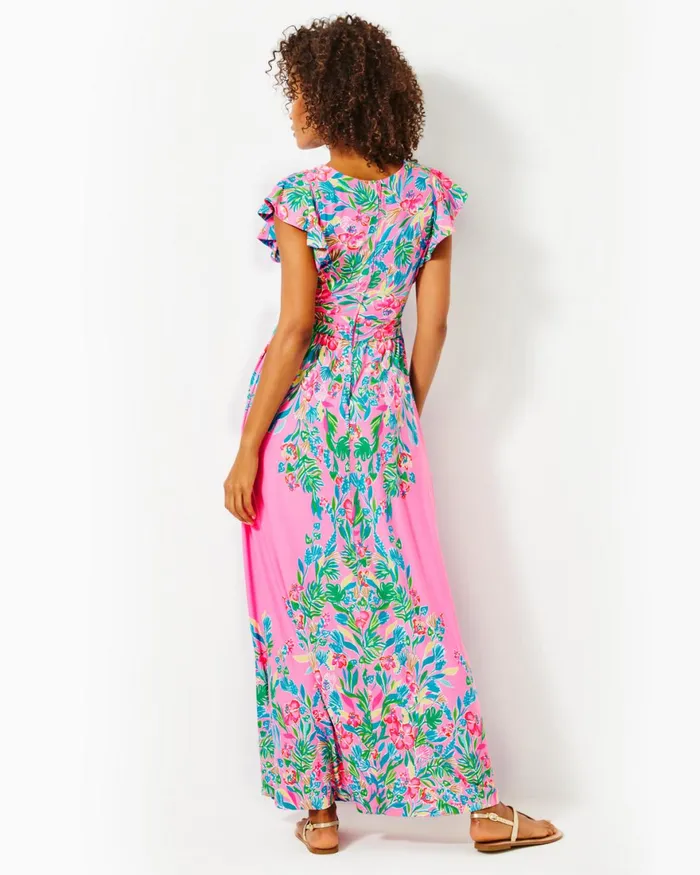 Dresses Women Lilly Pulitzer Cristiana Midi Dress Onyx Viscose Metallic Clip Dobby Dresses Women Lilly Pulitzer Cristiana Midi Dress Onyx Viscose Metallic Clip Dobby