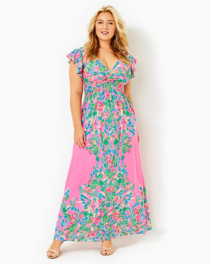 Dresses Women Lilly Pulitzer Cristiana Midi Dress Onyx Viscose Metallic Clip Dobby Dresses Women Lilly Pulitzer Cristiana Midi Dress Onyx Viscose Metallic Clip Dobby
