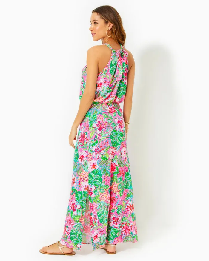 Dresses Women Lilly Pulitzer Cristiana Midi Dress Onyx Viscose Metallic Clip Dobby Dresses Women Lilly Pulitzer Cristiana Midi Dress Onyx Viscose Metallic Clip Dobby