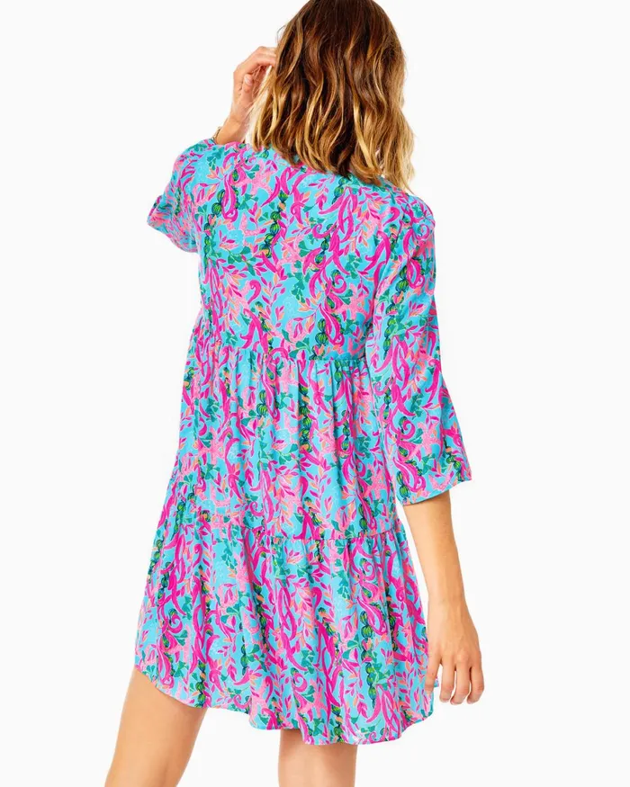 Dresses Women Lilly Pulitzer Martine Dress Multi Seaweed Samba
