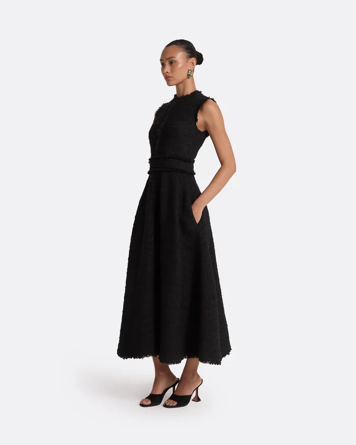 Dresses Women Safiyaa Mary Black Midi Dress Black