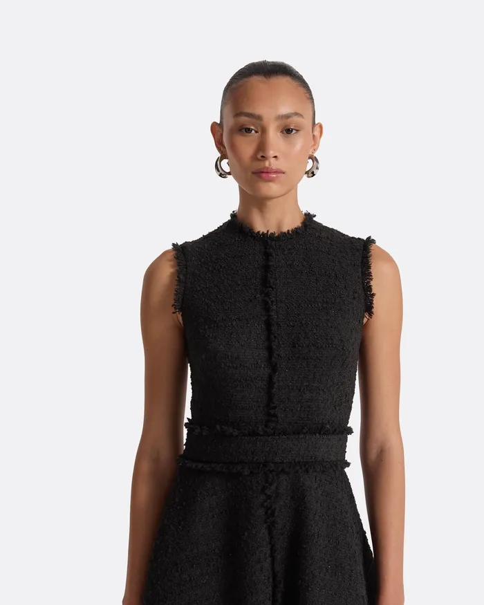 Dresses Women Safiyaa Mary Black Midi Dress Black